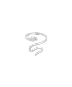 Snake ring - zilver