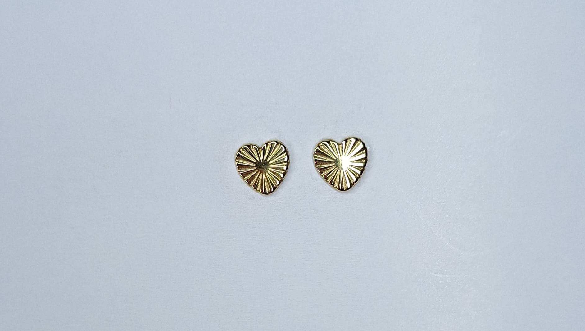 Studs statement Harts - goud