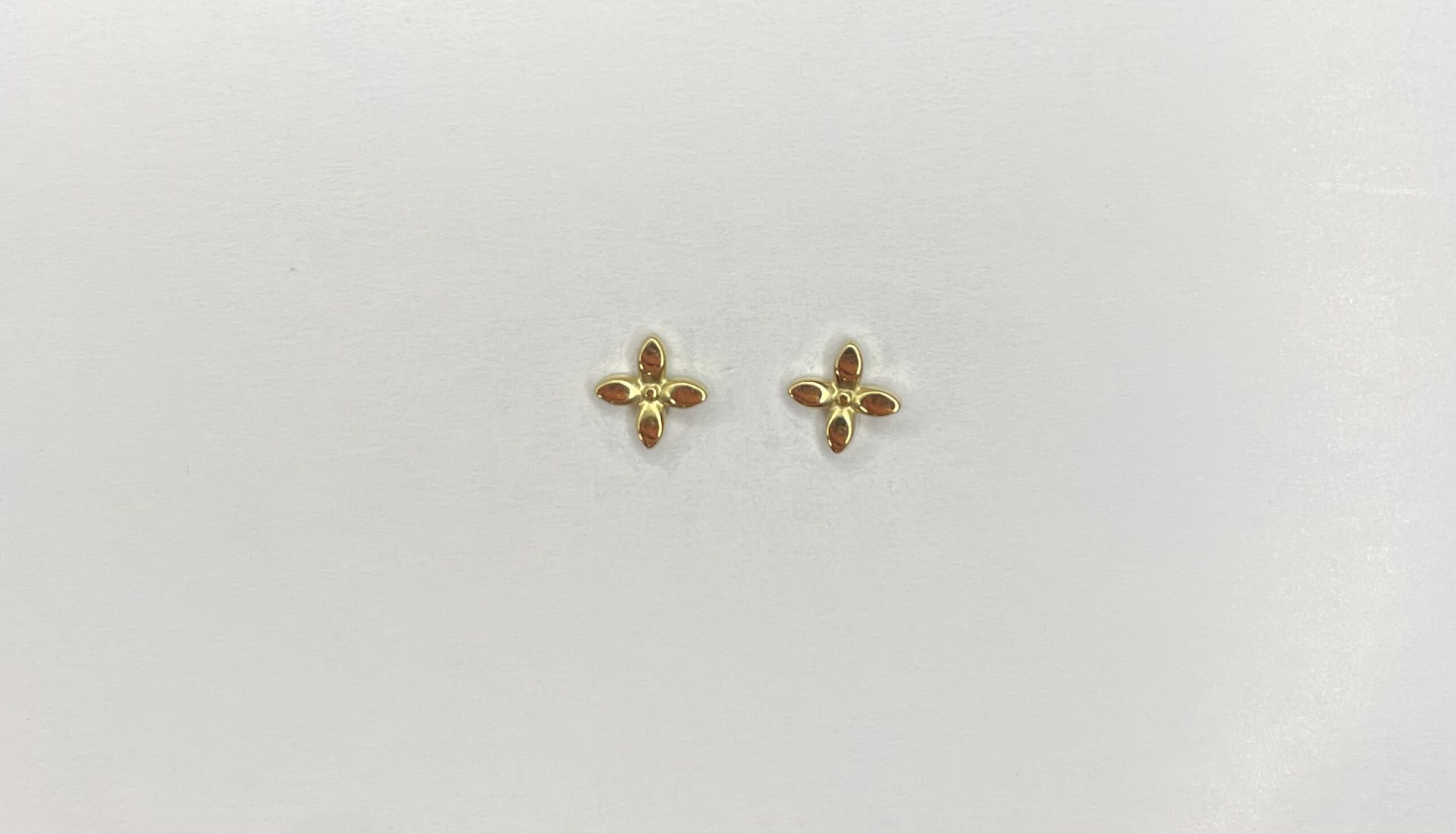 Mini Flower studs - goud