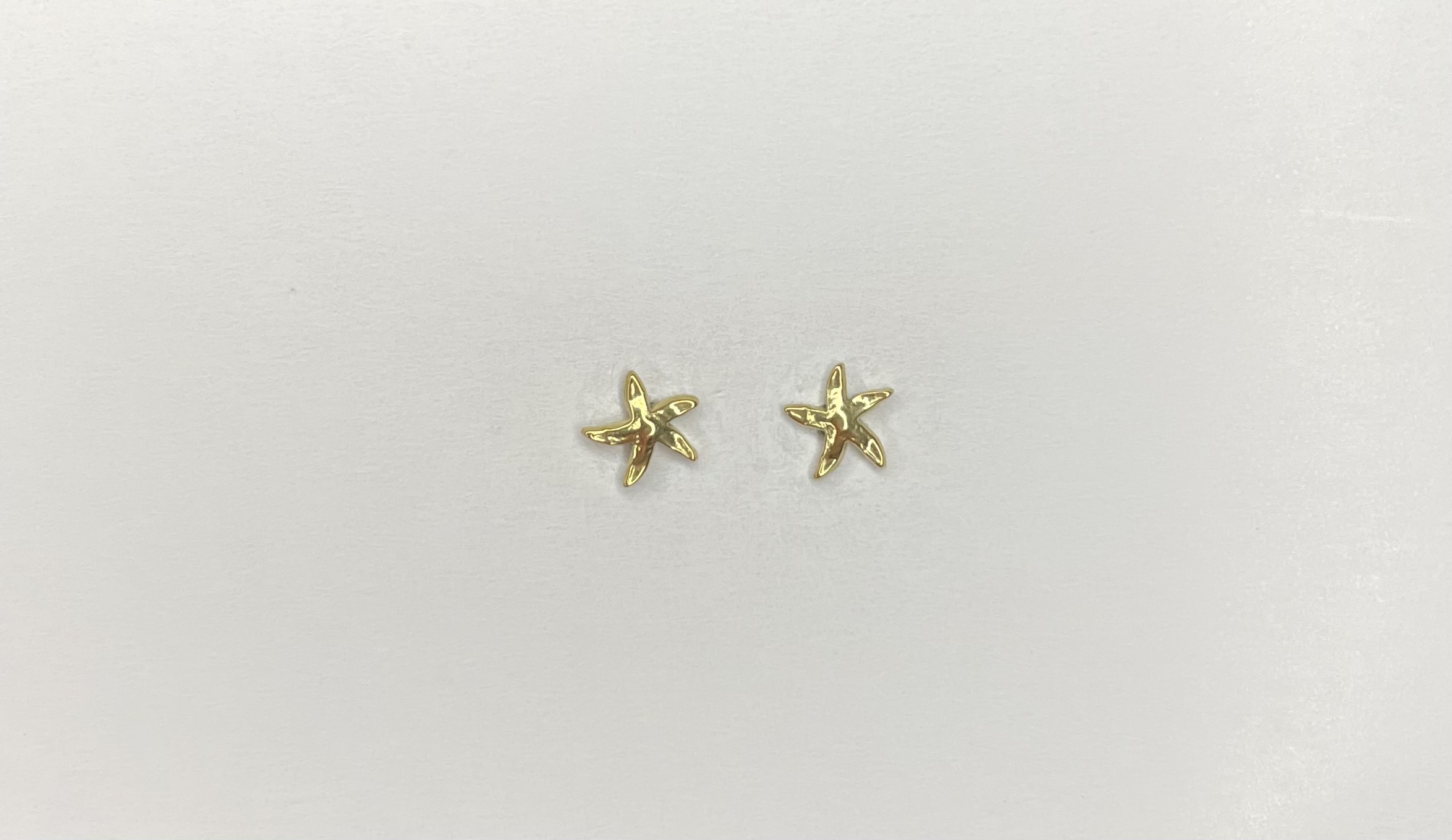 Studs Starfish - goud