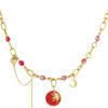 red sun ketting - goud