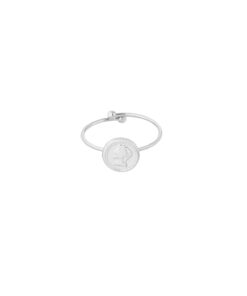 Ring coin confidence - zilver