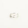 Knoop ring - zilver
