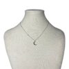 Moon ketting - zilver