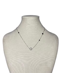 Circle ketting - zilver