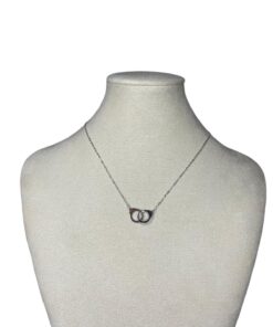 boeien ketting - zilver