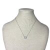 vlinder ketting - zilver