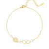 Anklet with charms - Gold