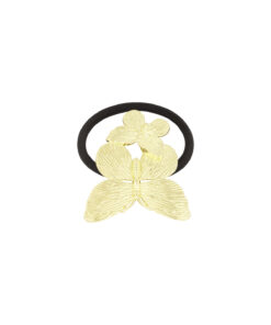 hair elastic vlinder – Goud