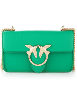 Tas met volgels en ketting  - groen