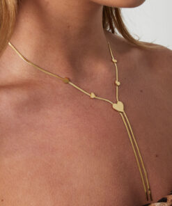Alternative view of Heartstrings ketting - Goud