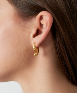 Alternative view of Classy Earrings - Gold