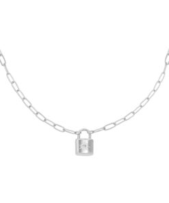 Necklace Little Lock - Silver