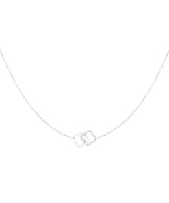 Linked luck necklace - Silver