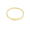 Subtle relief bracelet - Gold