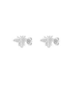 Bee happy earrings - Silver