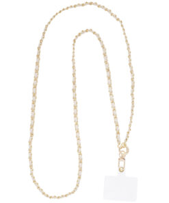 Phone cord flow with it-Beige gold