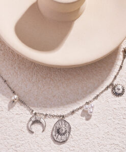 Alternative view of Moony bracelet - Zilver