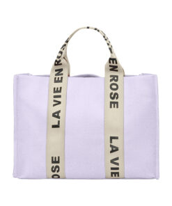 La vie en rose shopper - paars