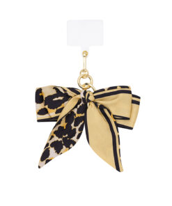 Phone cord bow perfection - beige