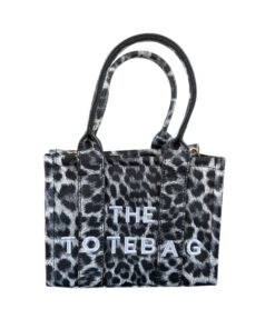 THE TOTE BAG klein – Panter zwart