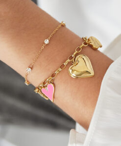 Alternative view of Diamond whisper armband - Goud