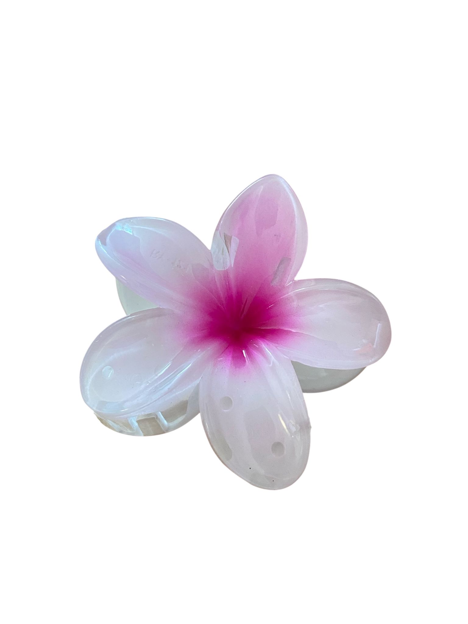 Bloemen haarklem – Roze