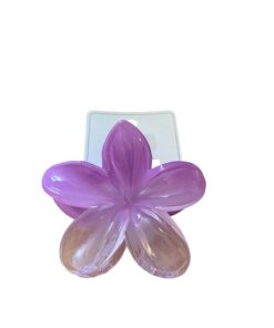 Bloemen haarklem – Paars