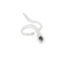 Zwarte Slang Ring - Zilver - Afbeelding 2